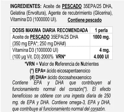 Ingredientes omega vit d