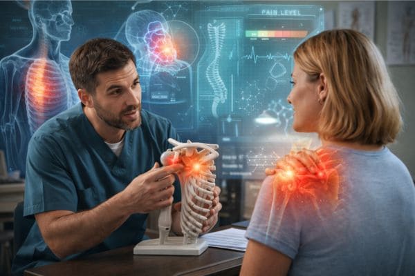 El profesional explica el problema de salud